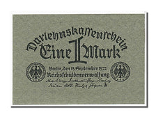 Biljet, Duitsland, 1 Mark, 1922, NIEUW