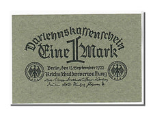 Banconote, Germania, 1 Mark, 1922, FDS