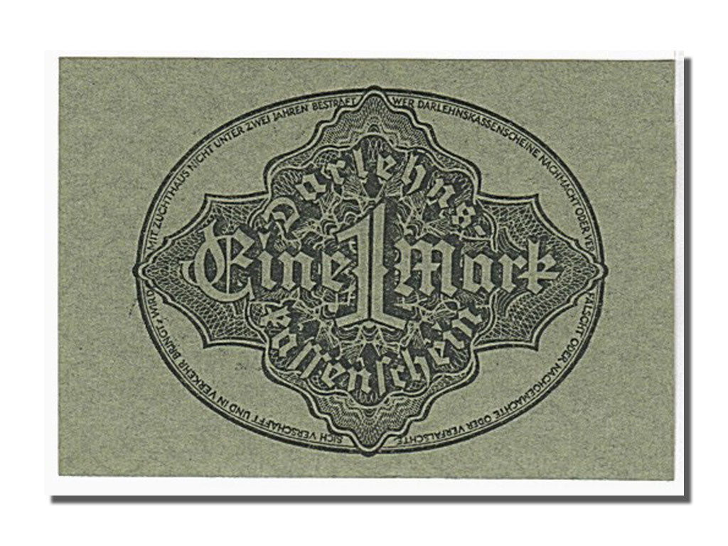 Banconote, Germania, 1 Mark, 1922, FDS