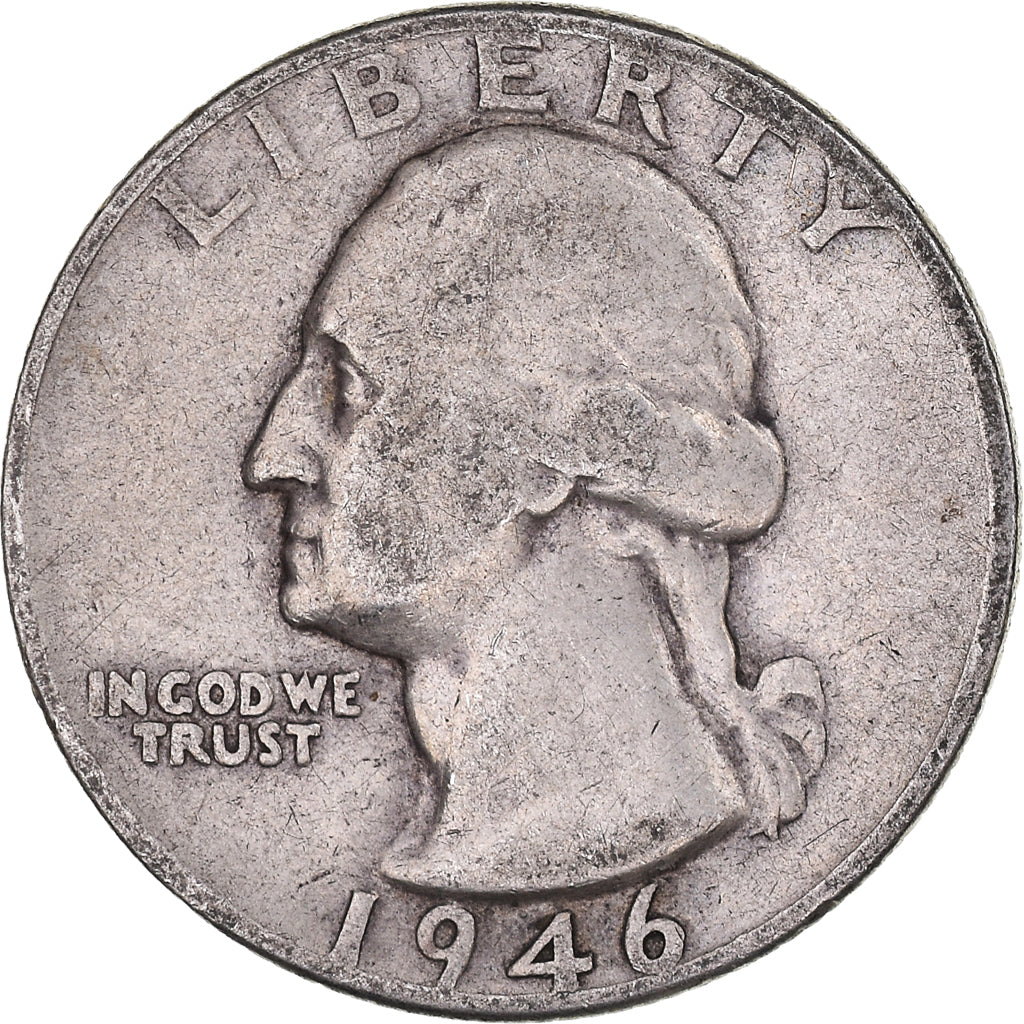 Moneda, Estados Unidos, Quarter, 1946