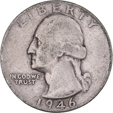 Moneda, Estados Unidos, Quarter, 1946