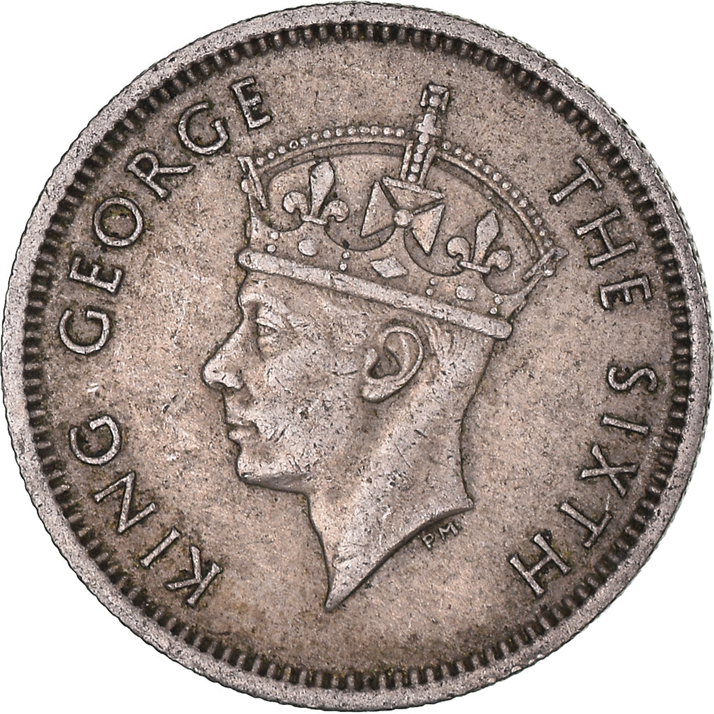 Coin, MALAYA, 10 Cents, 1950