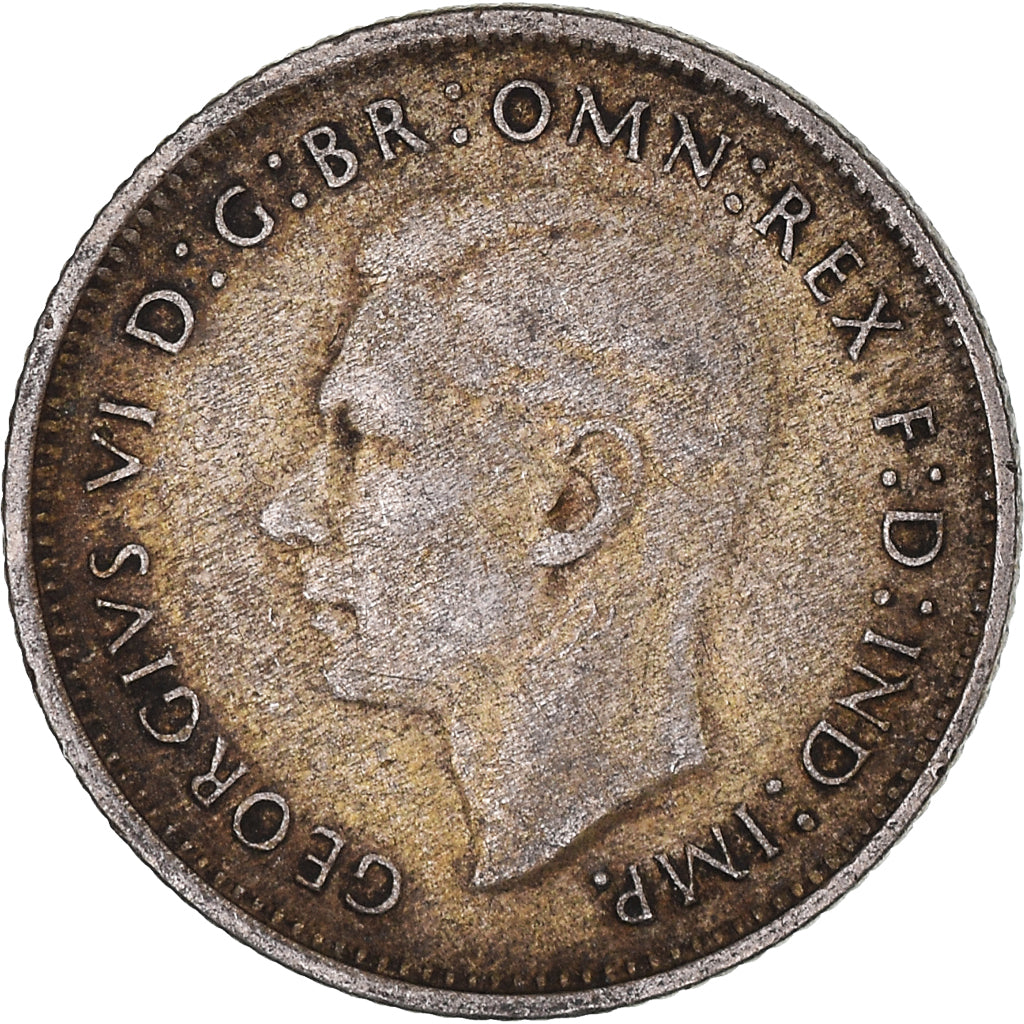 Coin, Great Britain, 6 Pence, 1948