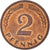 Moneda, Alemania, 2 Pfennig, 1963