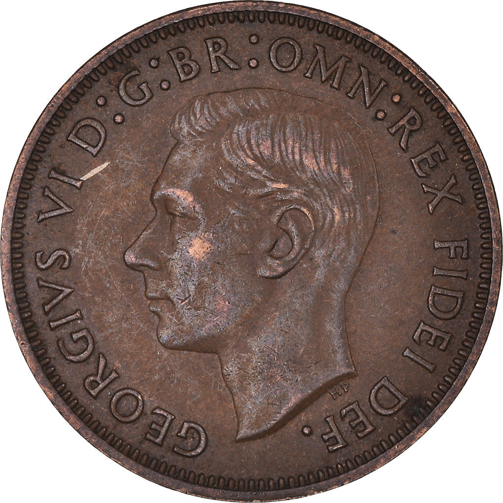 Monnaie, Grande-Bretagne, 1/2 Penny, 1950