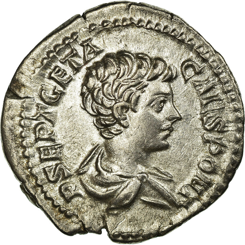 Geta, Denarius, 200-202, Rome, Silber, VZ, Cohen:89, RIC:13a