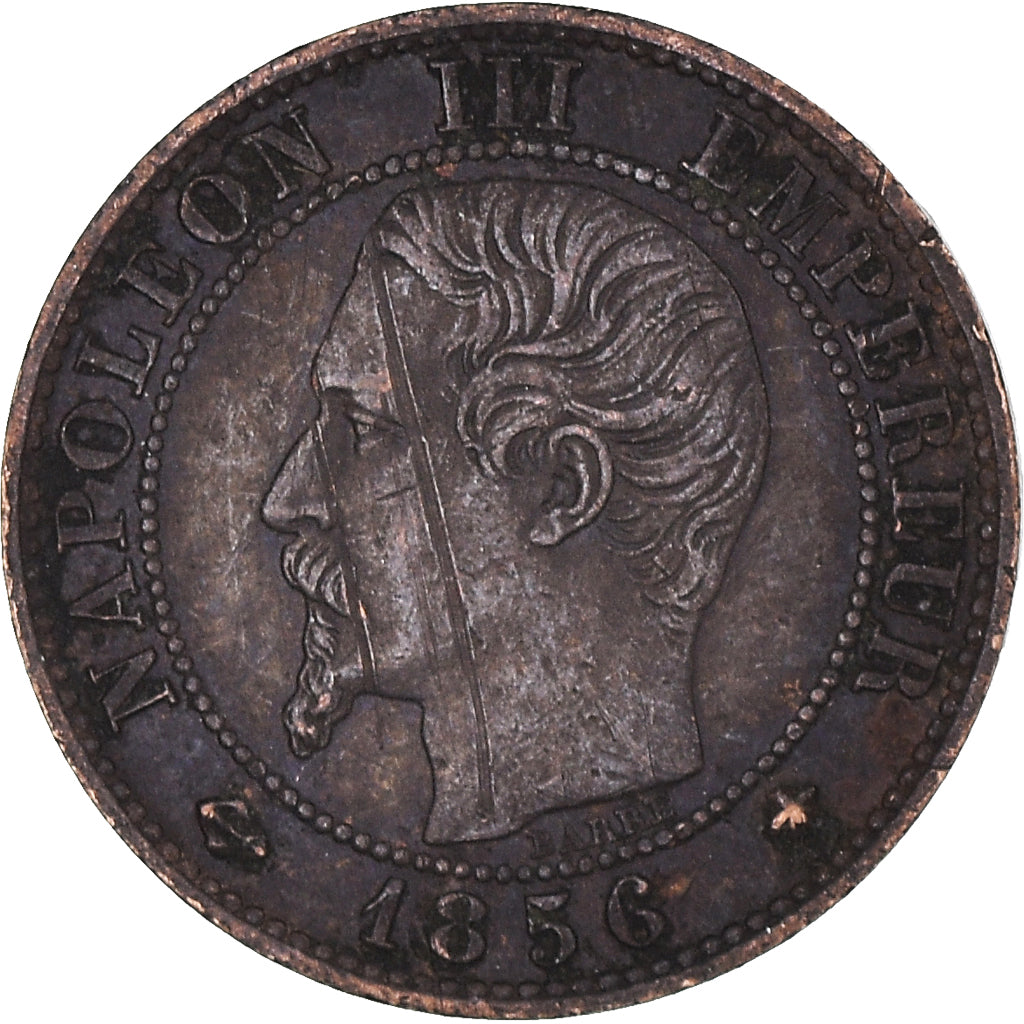 Coin, France, Centime, 1856