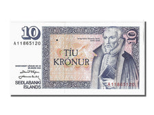Banconote, Islanda, 10 Kronur, 1961, 1961-03-29, FDS