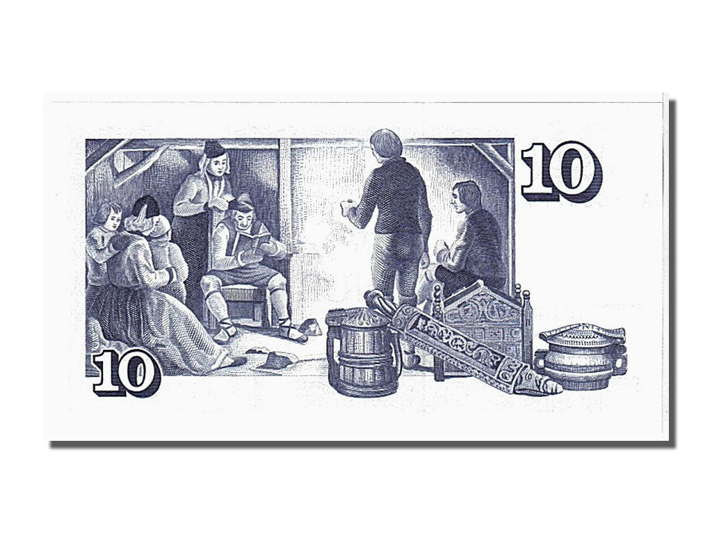 Banknote, Iceland, 10 Kronur, 1961, 1961-03-29, UNC(65-70)