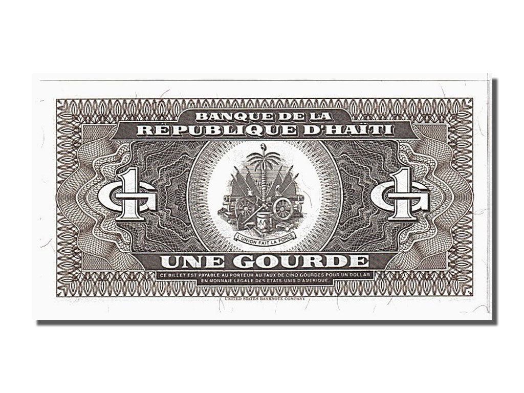 Geldschein, Haiti, 1 Gourde, 1989, UNZ