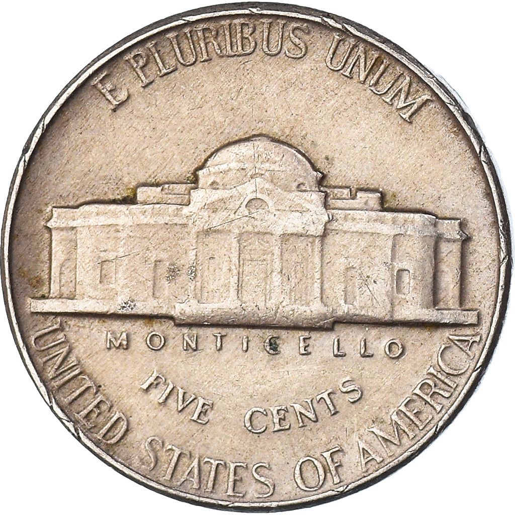 Coin, United States, 5 Cents, 1955