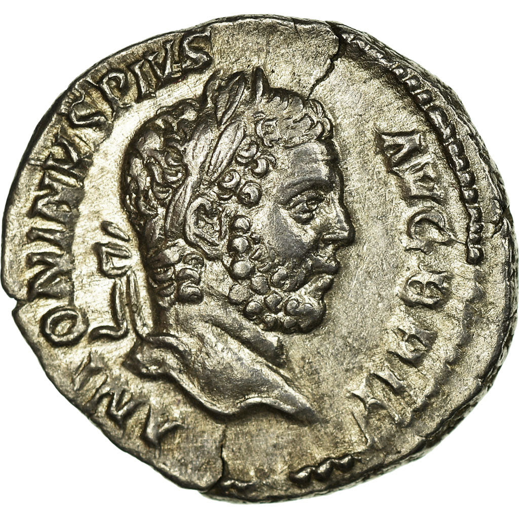 Moneda, Caracalla, Denarius, EBC, Plata, Cohen:84