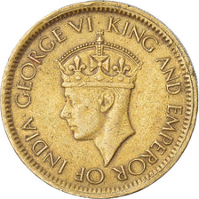 Moneda, Ceilán, 50 Cents, 1943