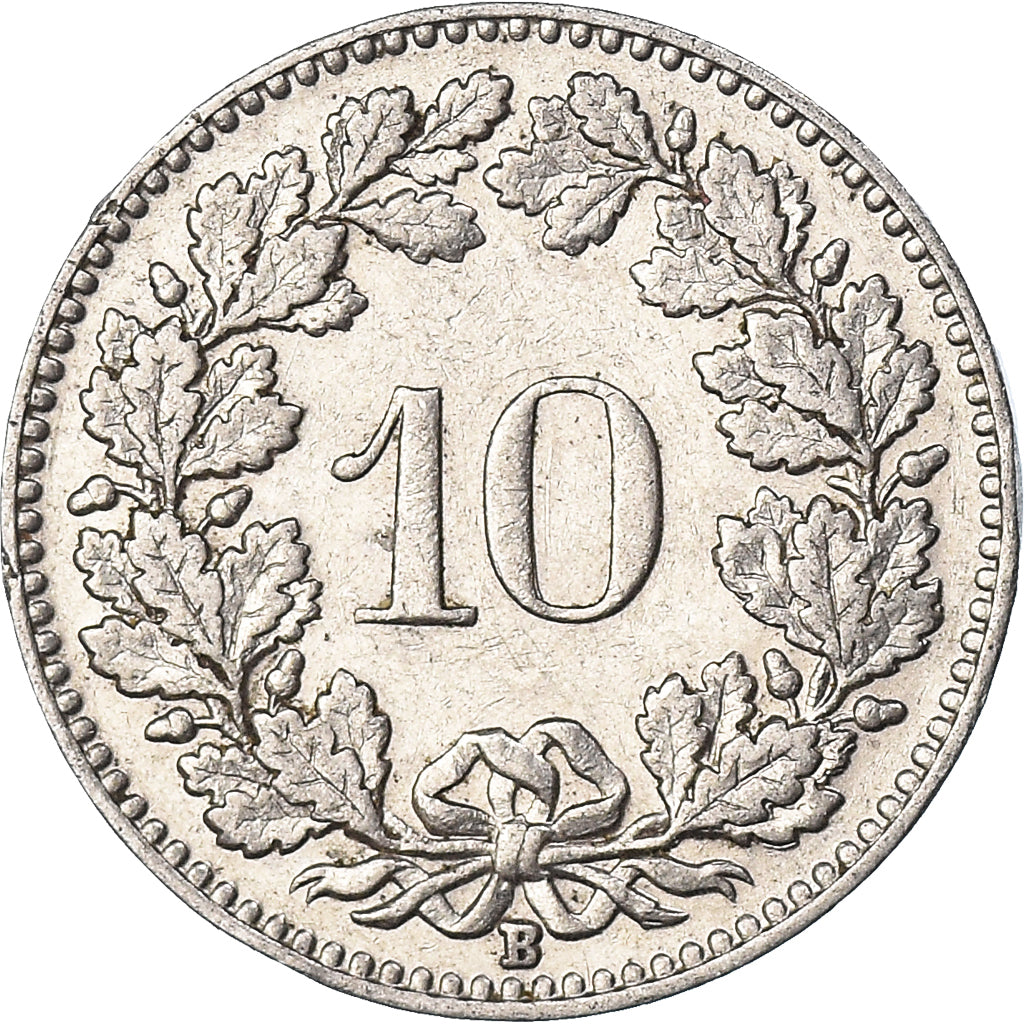 Coin, Switzerland, 10 Rappen, 1934