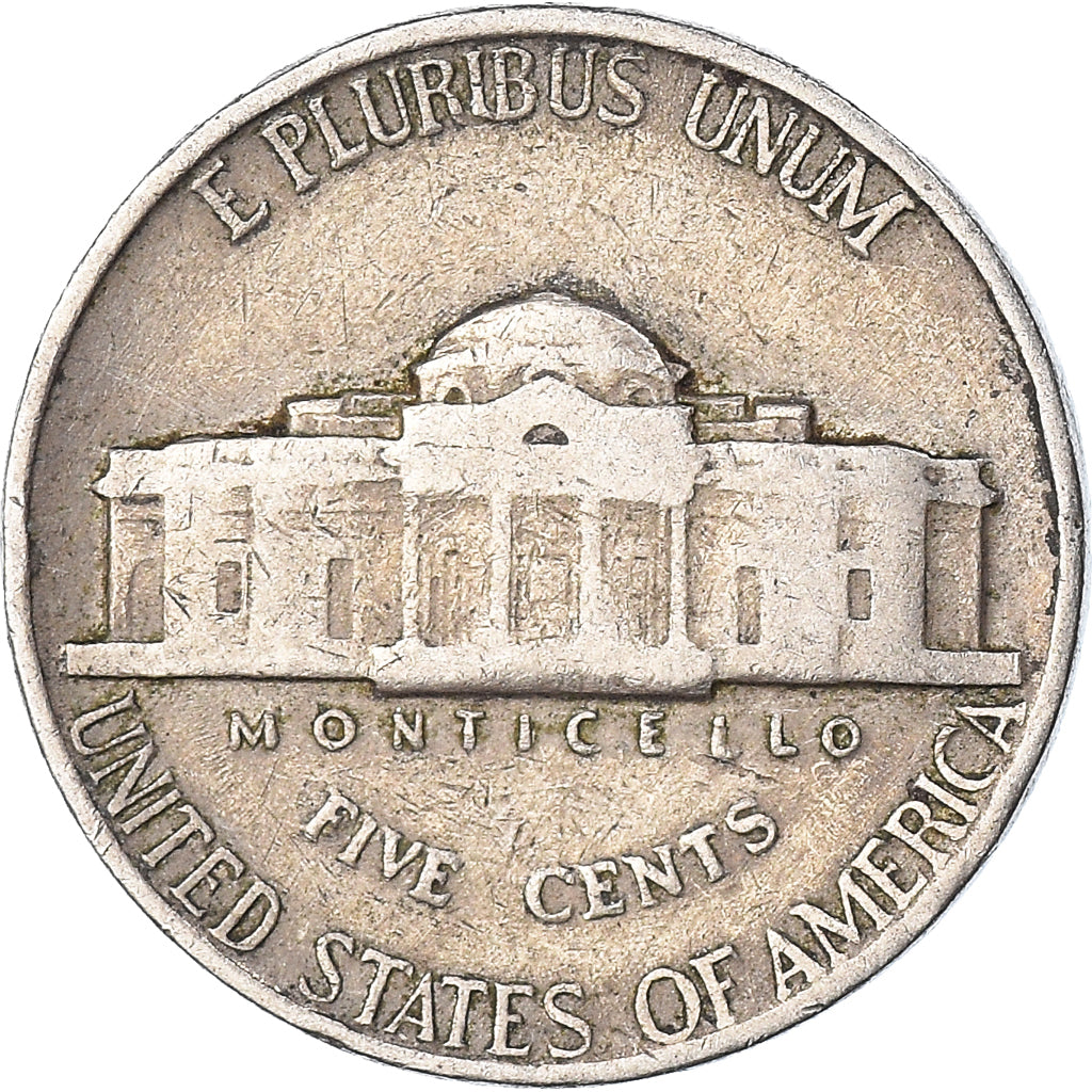 Coin, United States, 5 Cents, 1940