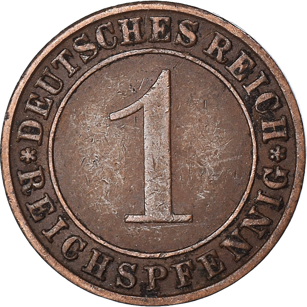 Munten, Duitsland, Reichspfennig, 1931