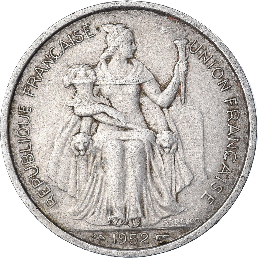 Coin, France, 5 Francs, 1952