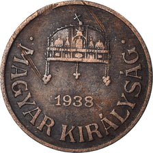 Coin, Hungary, Filler, 1938