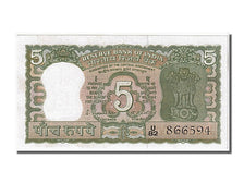 India, 5 Rupees, KM #56a, UNC(63), U82 866594