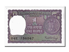 India, 1 Rupee, 1978, KM #77v, UNC(63), O4E J58047