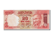 India, 20 Rupees, 2008, FDS