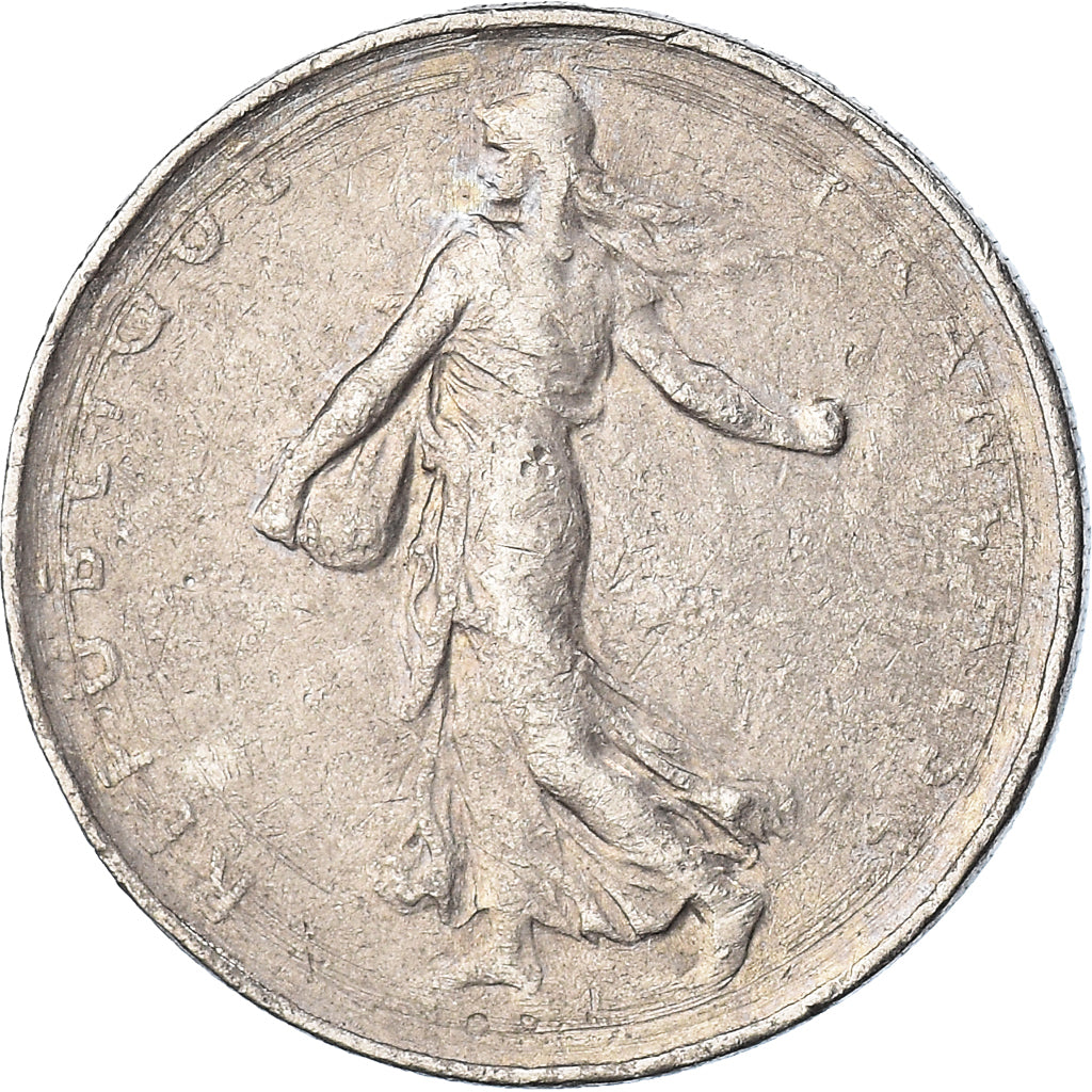 Coin, France, Franc, 1969
