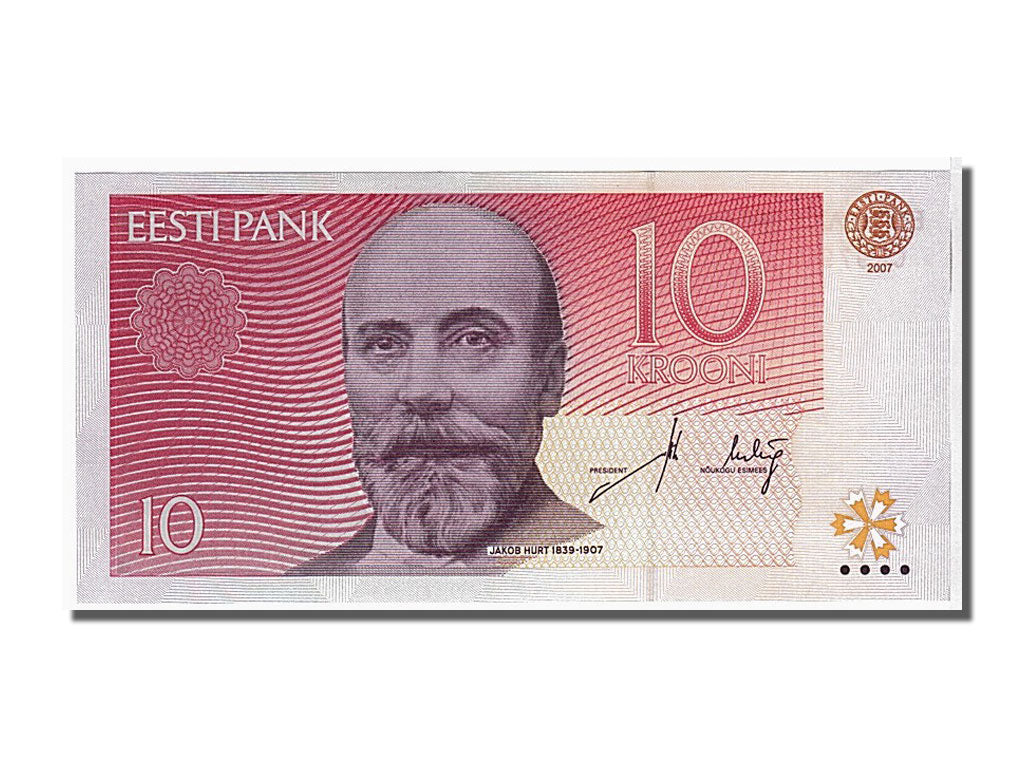 Estonia, 10 Krooni, 2007, FDS