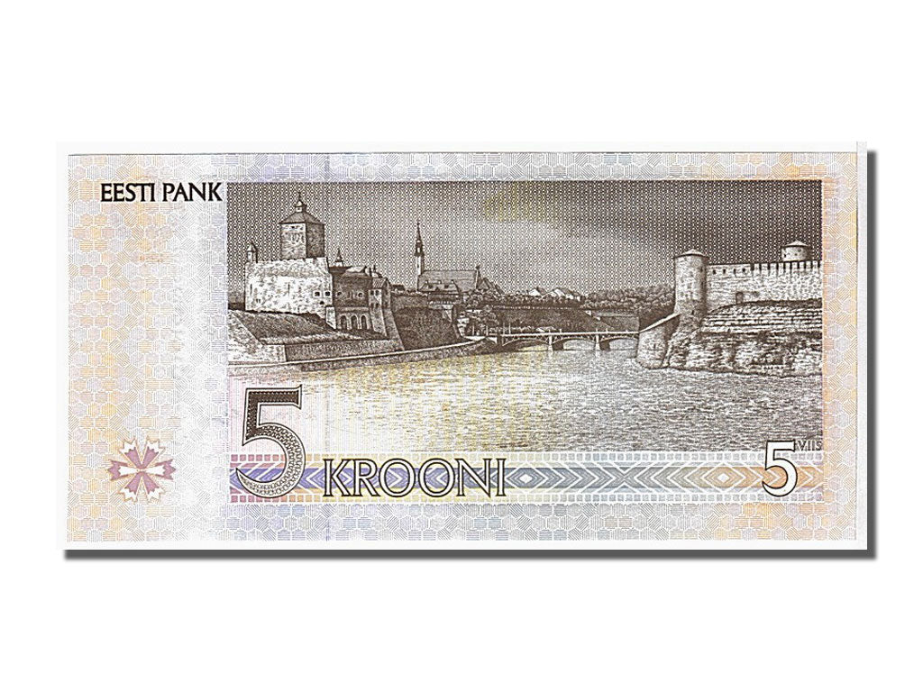Estonia, 5 Krooni, 1994, KM #76a, UNC(65-70), BU263613