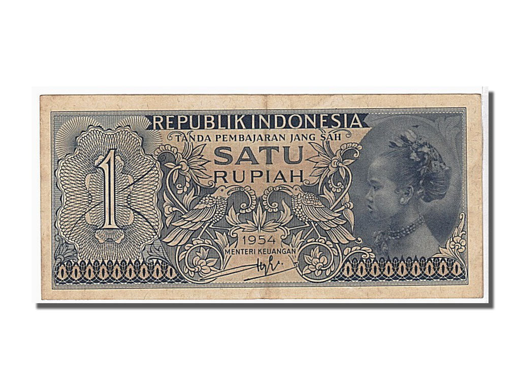 Indonesia, 1 Rupiah, 1954, KM #72, UNC(63), AWN070679