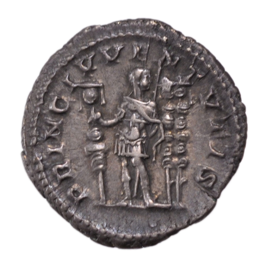 Diadumenian, Denarius, AU(55-58), Silver, Cohen #12, 3.40