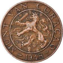 Coin, Curacao, 2-1/2 Cents, 1948