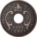 Coin, EAST AFRICA, 5 Cents, 1923