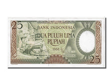 Indonesia, 25 Rupiah, 1956, FDS
