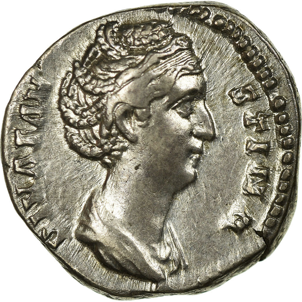 Moneda, Faustina I, Denarius, MBC+, Plata, Cohen:93