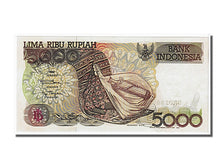 Banknote, Indonesia, 5000 Rupiah, 1992, KM:130a, UNC(65-70)