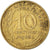 Moneta, Francja, 10 Centimes, 1966