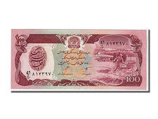 Geldschein, Afghanistan, 100 Afghanis, 1990, UNZ