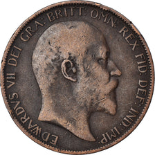 Monnaie, Grande-Bretagne, Penny, 1902
