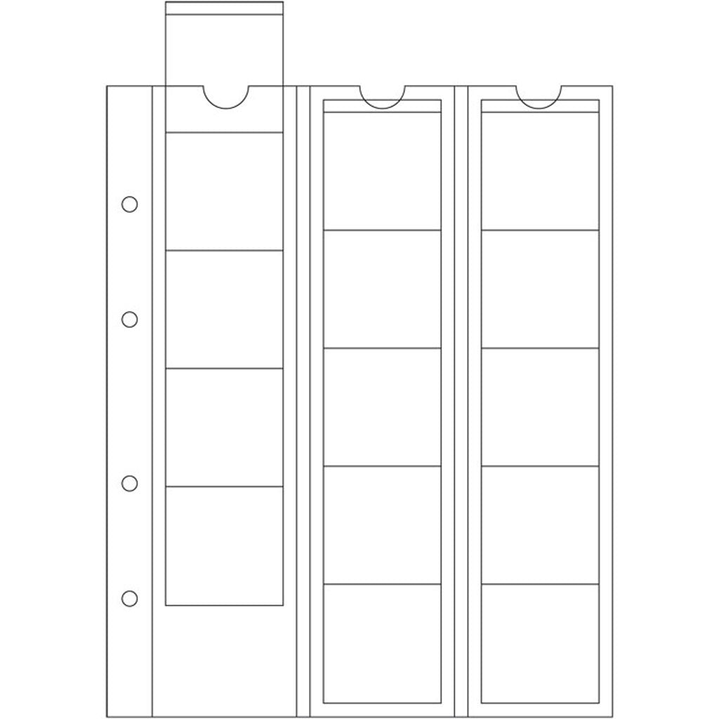 Pages, 42, mm, Set of 5, Leuchtturm:338032