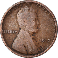 Coin, United States, Cent, 1912