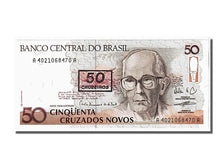 Brazil, 50 Cruzeiros on 50 Cruzados Novos, 1990, KM #223, UNC(65-70),...