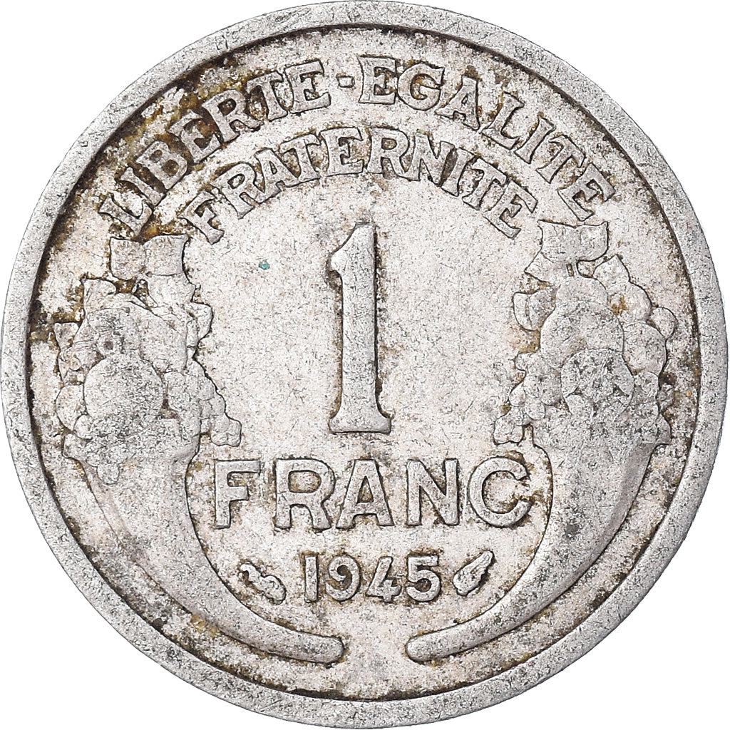 Moneda, Francia, Franc, 1945