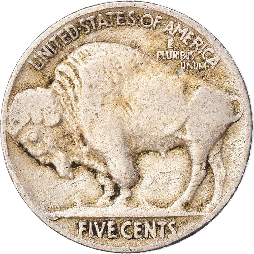 Coin, United States, 5 Cents, 1928
