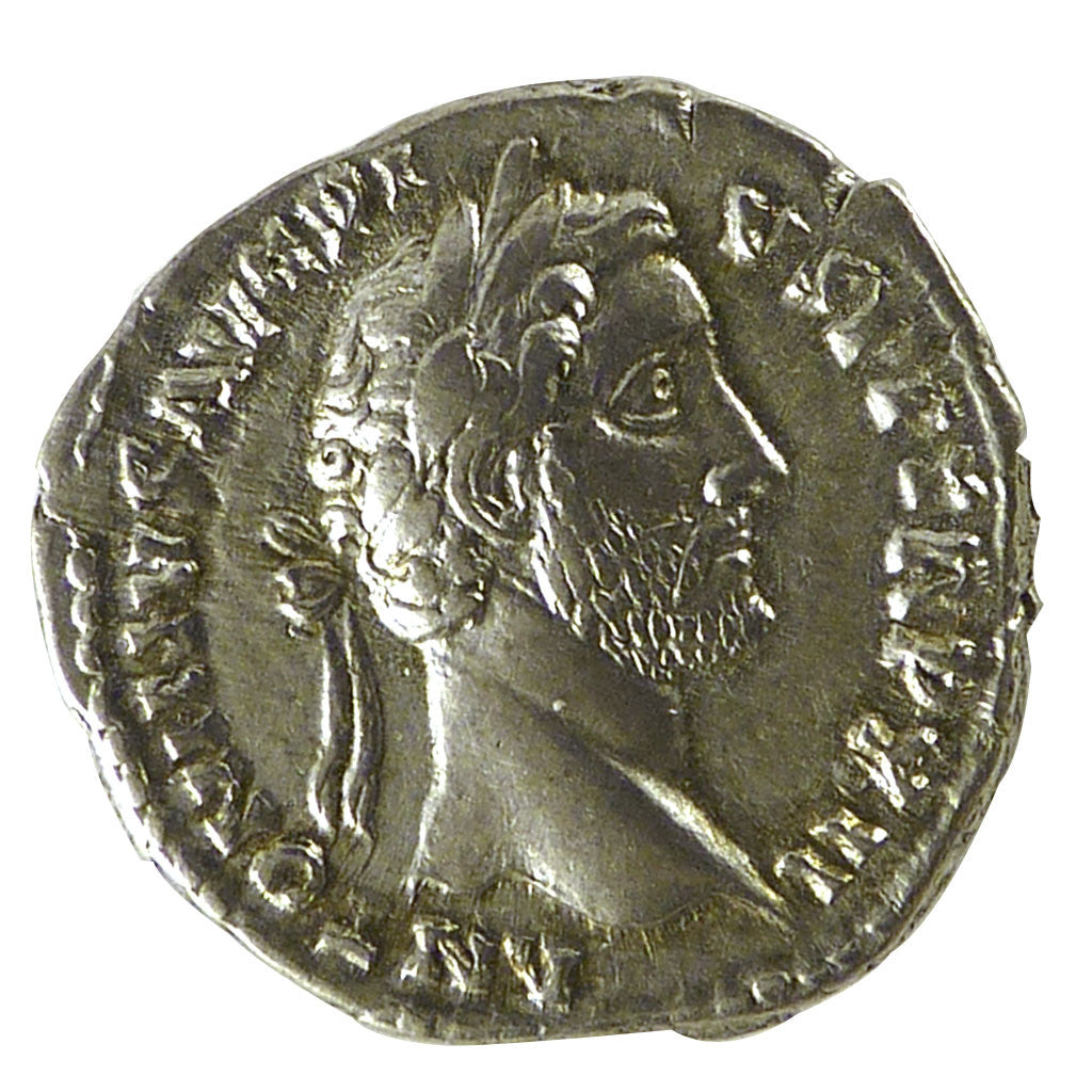 Moneta, Antoninus Pius, Denarius, BB+, Argento, Cohen:284