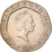 Münze, Großbritannien, 20 Pence, 1988