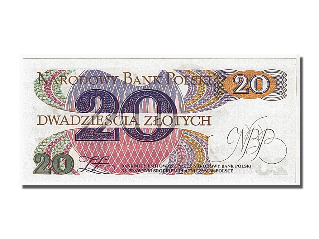 Banknote, Poland, 20 Zlotych, 1982, 1982-06-01, UNC(65-70)
