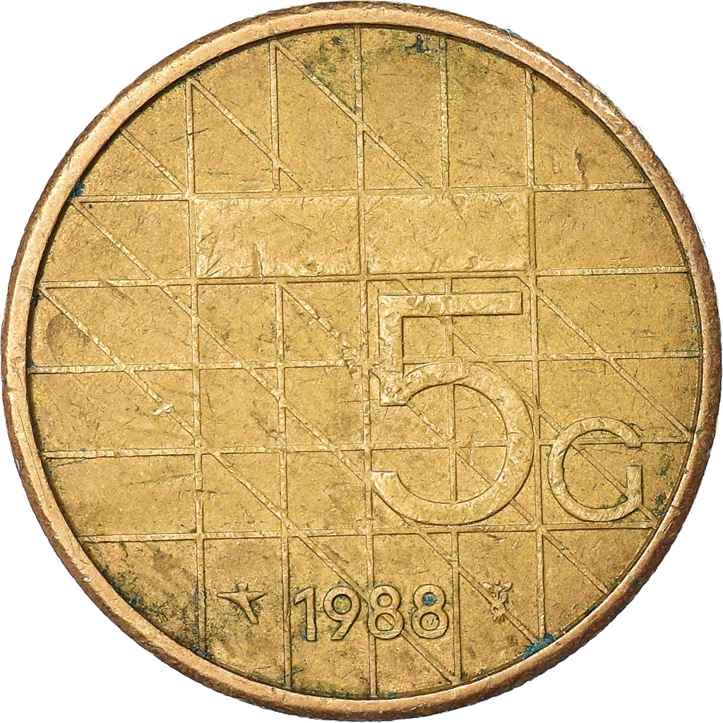 Monnaie, Pays-Bas, 5 Gulden, 1979