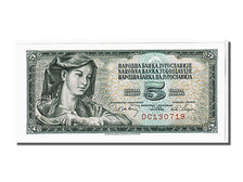 Banknote, Yugoslavia, 5 Dinara, 1968, 1968-05-01, KM:81b, UNC(65-70)