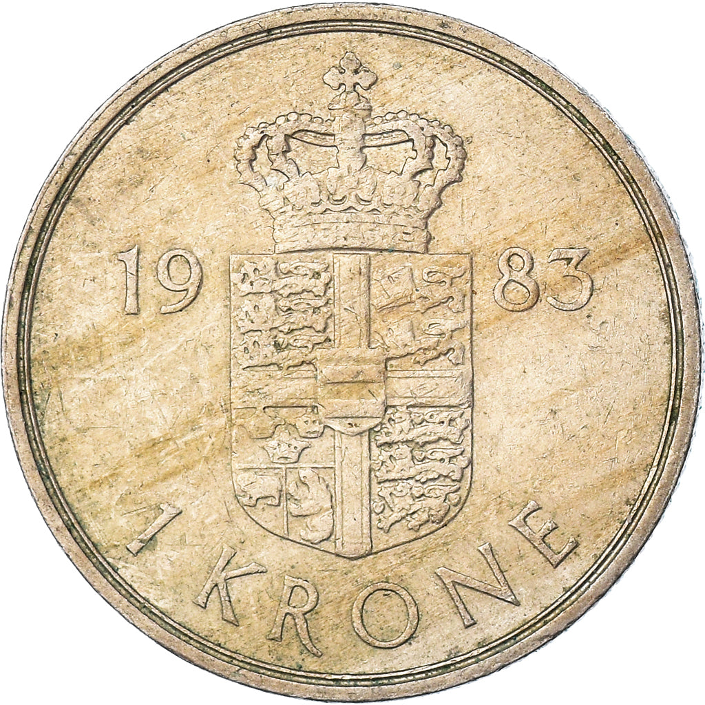 Munten, Denemarken, Krone, 1983