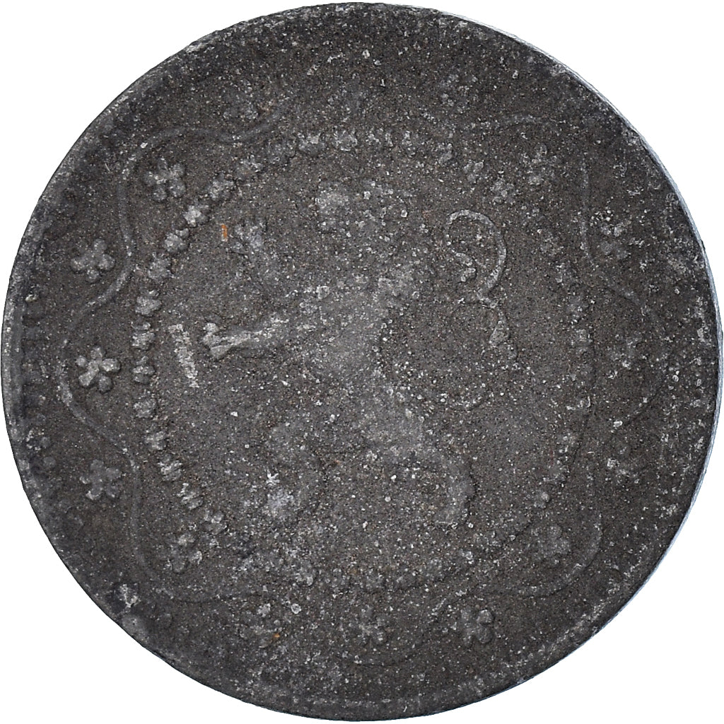 Coin, Belgium, 10 Centimes, 1917
